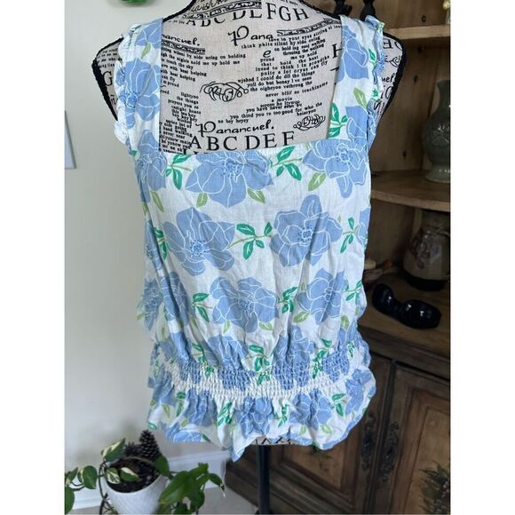 Draper James RSVP Floral Peplum Top - Picture 4 of 9